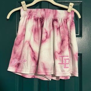 INAKA pink and white shorts size SMALL